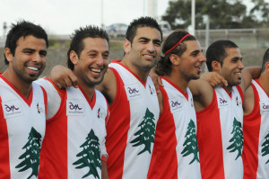 Team Lebanon AFL footy