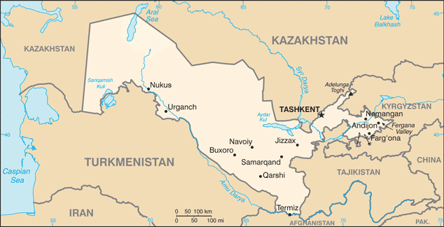 map-of-uzbekistan
