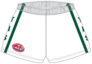 AFI Tasmania footy shorts front