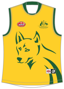 Aussie Dingoes AFL jumper