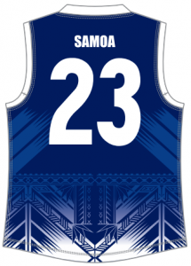 Samoa jumper back