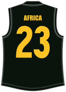 Team Africa jumper back